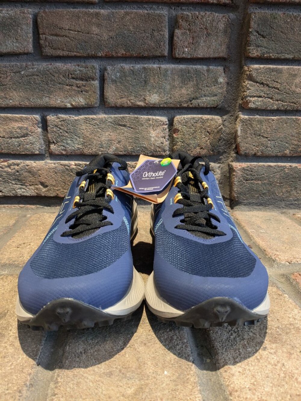 NEW Asics Gel Excite Trail 2 Mens 13 Running Gym Shoes Sneakers Deep Ocean Blue - Picture 6 of 11